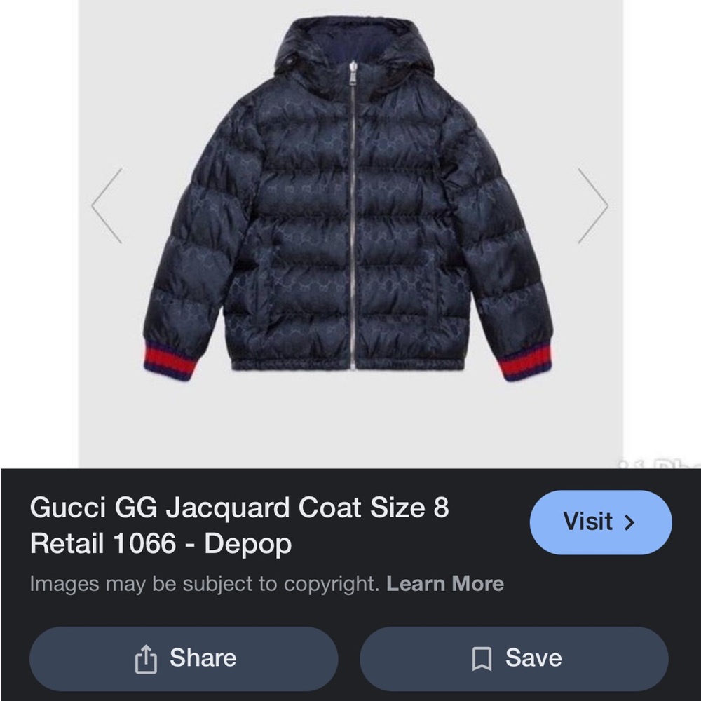 Authentic Gucci coat - Picture 5 of 5